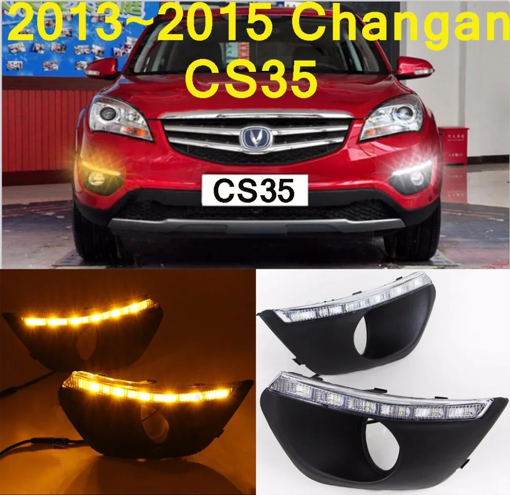

car bumper headlight ChangAn CS35 daytime light;2014~2016y LED car headlamp ChangAn CS35 fog light,Chang An CS35