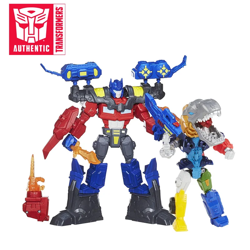 

2019 16.5cm Transformers Toys Hero Mashers Electronic Optimus Prime PVC Action Figure Collection Model Doll Toy Light up Blade