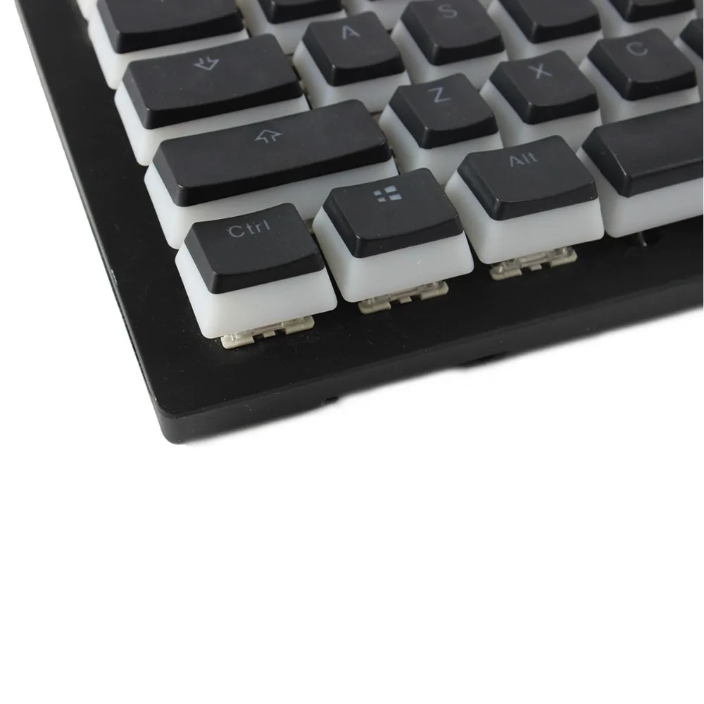 YMDK 108 PBT двойной удар блеск через ANSI ISO OEM профиль пудинг набор ключей для MX механическая клавиатура