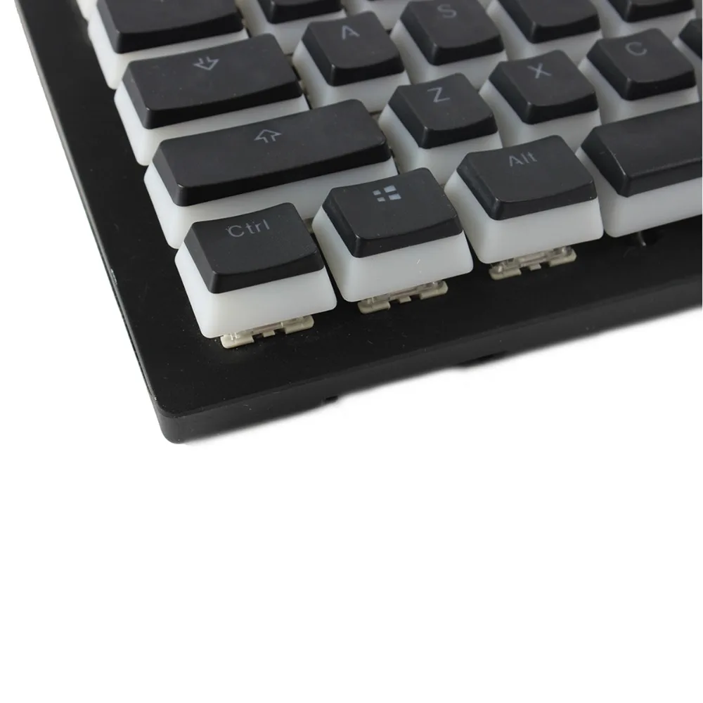 YMDK 108 PBT двойная съемка Блестящий через ANSI iso oem профиль пудинга Keyset для MX