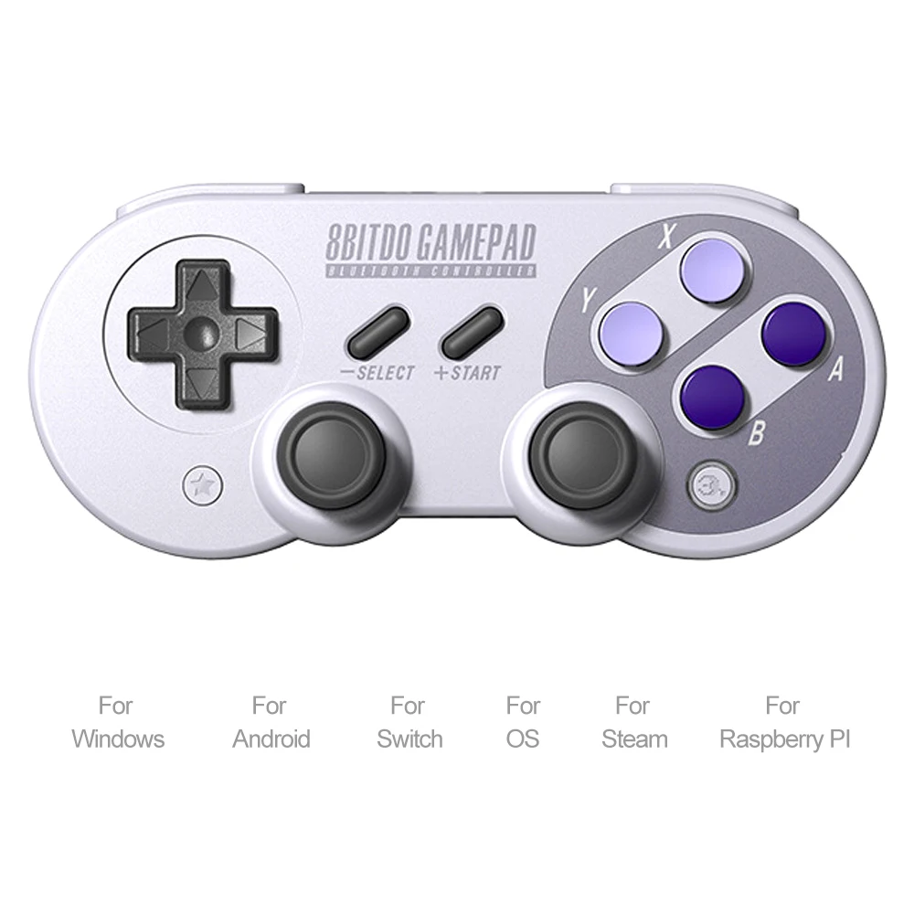 8bitdo SF30 Pro/SN30 Pro Беспроводной пульт дистанционного управления джойстик Joypad для выключать Android Вибрация элементы управления движением подарок для детей