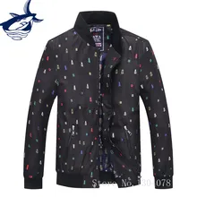 Оригинальные Брендовые мужские куртки и пальто Роскошные Tace& Shark деловые мужские куртки и пальто куртка-бомбер jaqueta masculina Shark