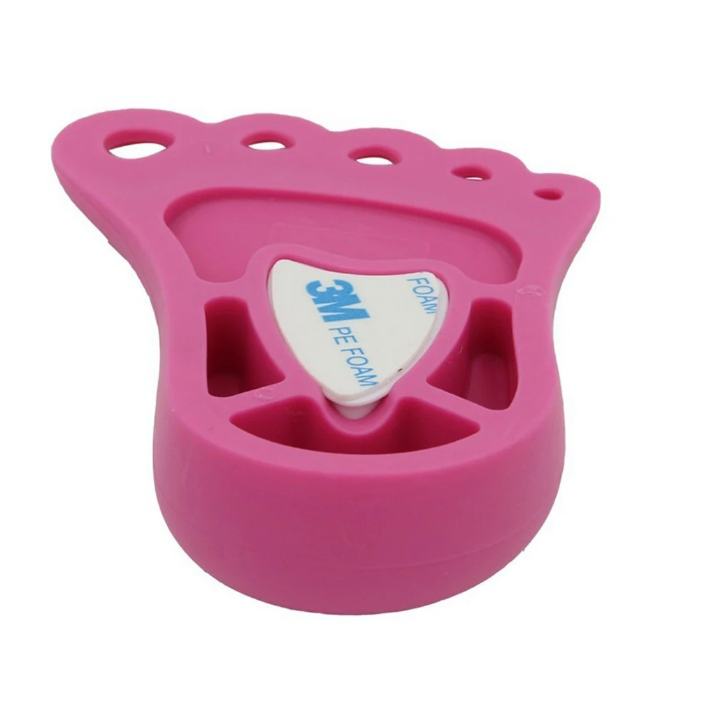 1pcs 10cm Resin Foot Design Cute  Door Stopper Wedge Jammer Stopper Home Decor Safety Kids Baby Pink  Doorstop Home Decoration