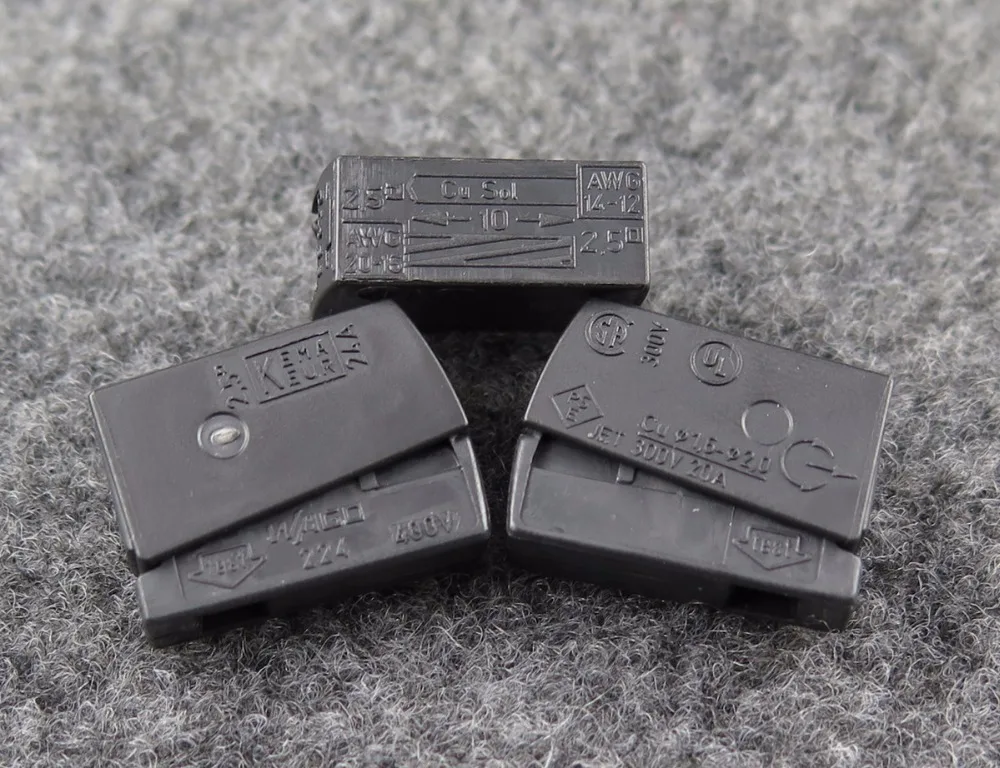 Free shipping 100pc wago 224 104 wago connector Wire connector 224 104 ...