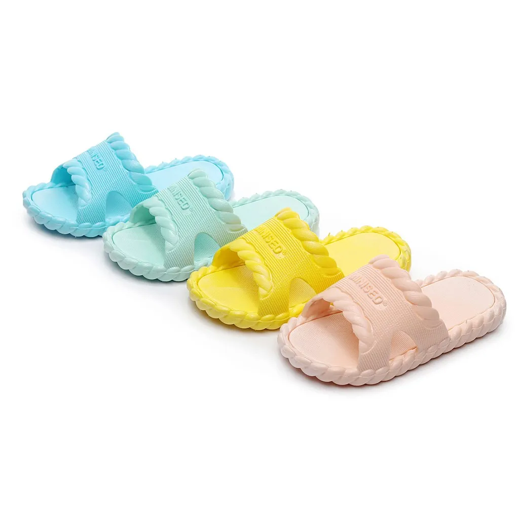 

Shoes For Children Baby Kids Summer Infant Kids Baby Boys Girls Cute Candy Color Indoor Casual Slipper Shoes Free Shipping MAR4