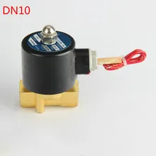 AC220V DC12V DC24V 3/" Электрический электромагнитный клапан пневматический клапан для воды, масла, воздуха, Газа Пневматика сплав тела N/C