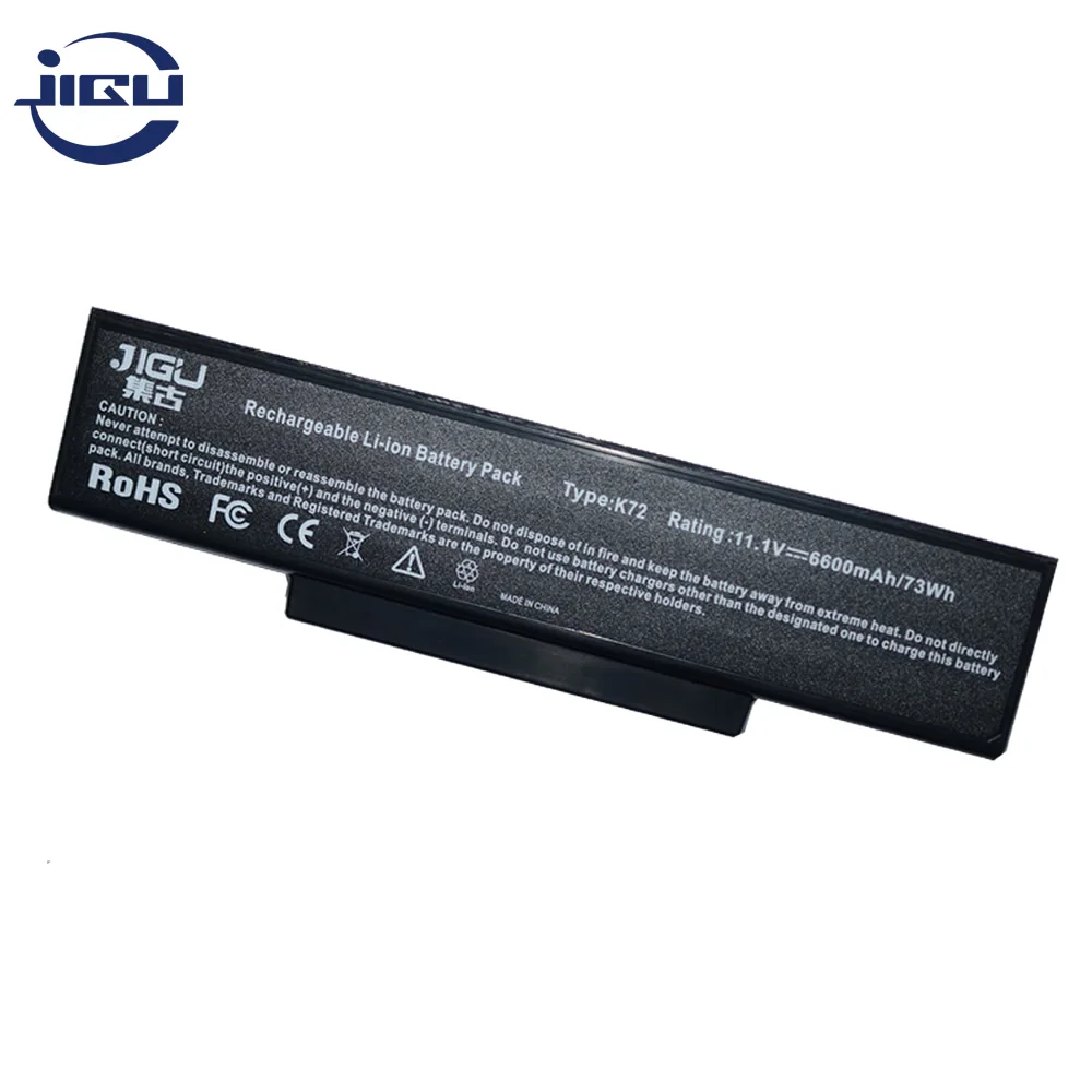 JIGU 9 Cell ноутбук Батарея для ASUS a32-k72 A32-N71 70-NZY1B1000Z 70-NZYB1 A72 A72F A72D A72J K72 N71V N71 N71J N73F N73V N73S