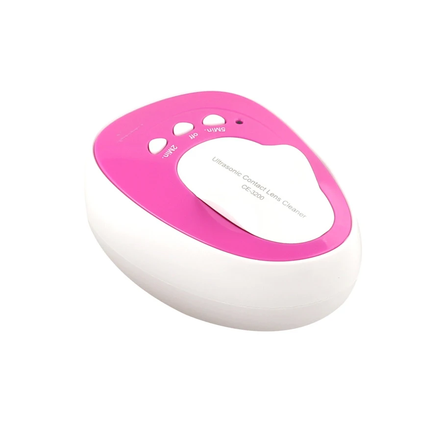 Beste Hot verkoop ultra sonic cleaner CE 3200 Mini sonic Wave contact lens Ultra sonic Cleaner Voor contact lens vergoeding verzending door USPS