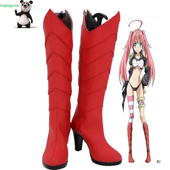 

CosplayLove Tensei Shitara Slime Datta Ken Cosplay Milim Nava Cosplay Shoes Custom Made For Girl Women