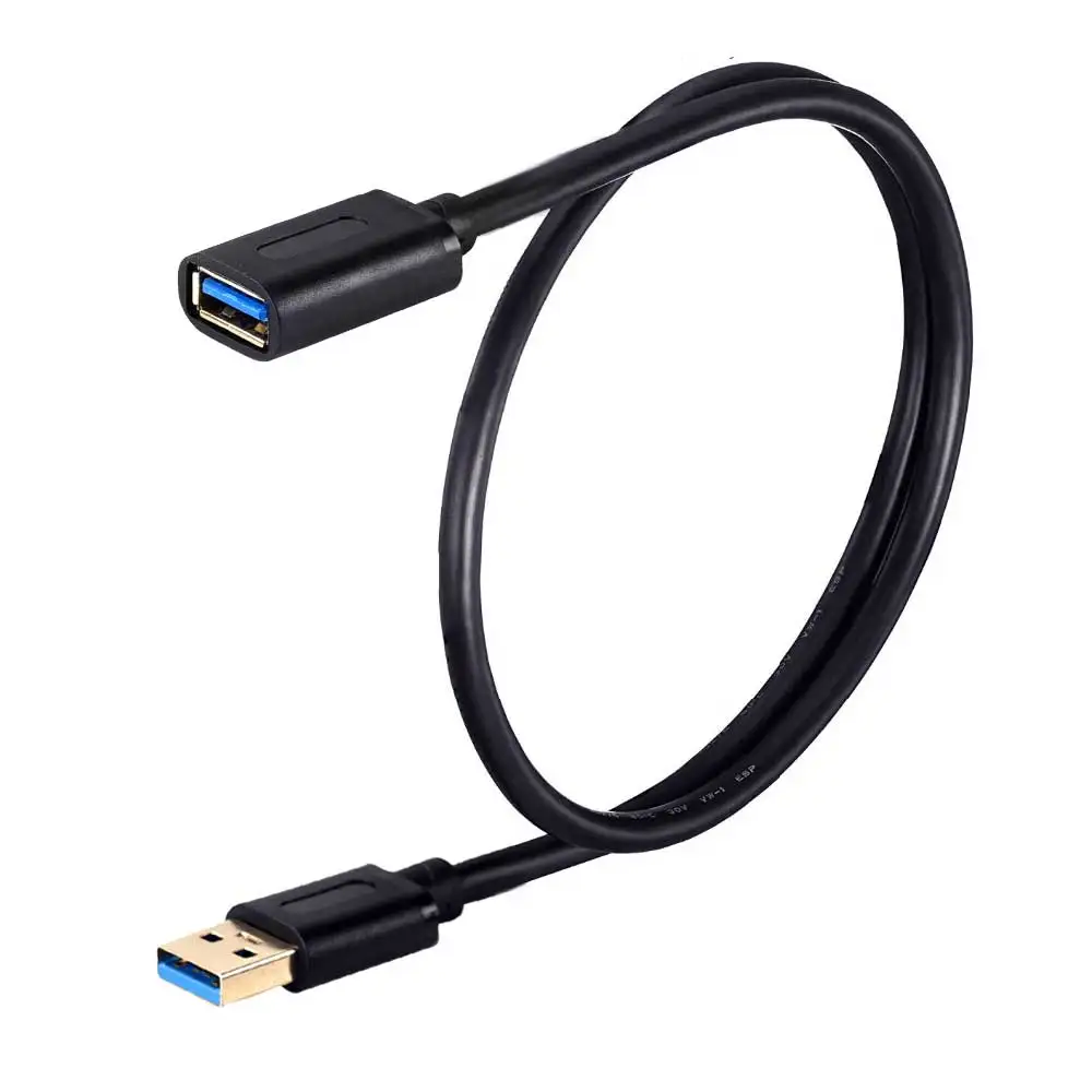 Rovtop USB кабель-удлинитель USB 3,0 кабель для Smart tv PS4 один SSD USB3.0 2,0 для удлинителя передачи данных мини USB кабель-удлинитель