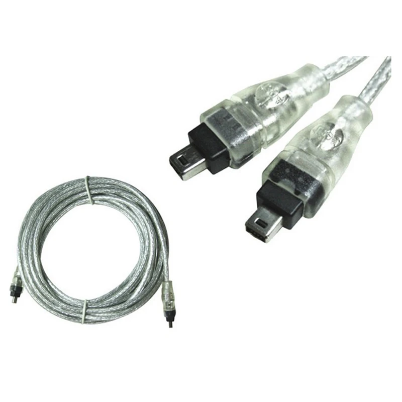 

1.5M 4P 4 Pin to 4 Pin IEEE 1394 for iLink Adapter Cable 4Pin To Firewire Cable