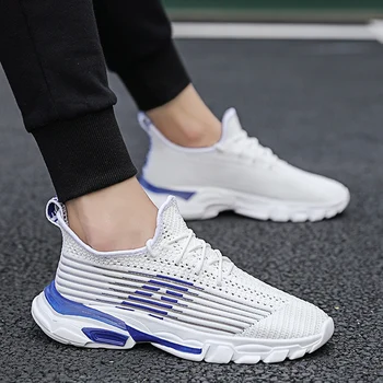 

Summer Fashion Knit Simple Men's Sneakers Running Shoes
