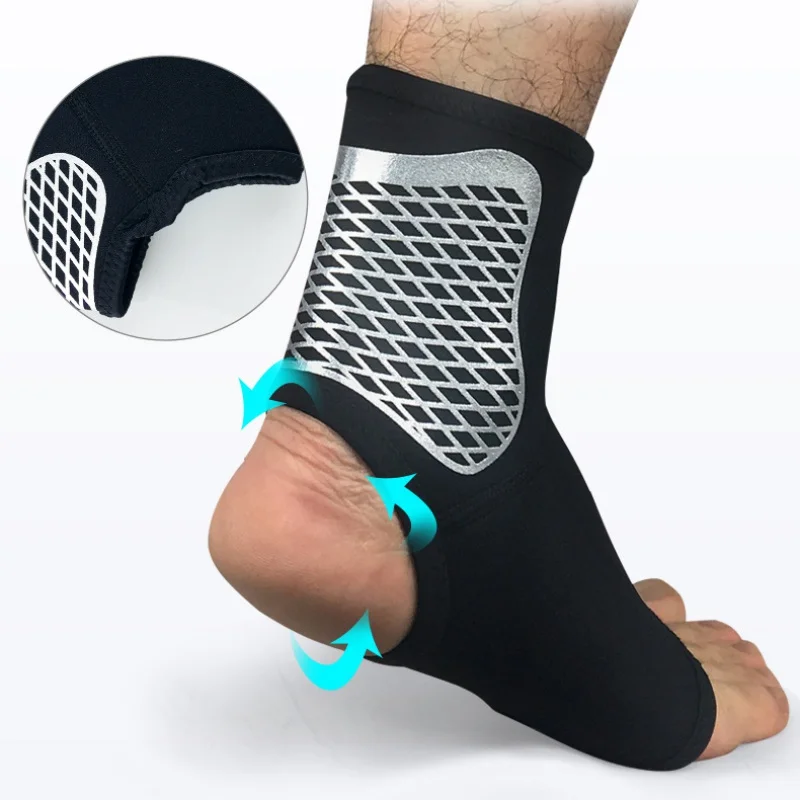 Фитнес фиксатор лодыжки Поддержка ноги Sprain Guard защитный ремень ММА ноги Муай Тай Бокс Баскетбол Футбол тренажерный зал Спорт H