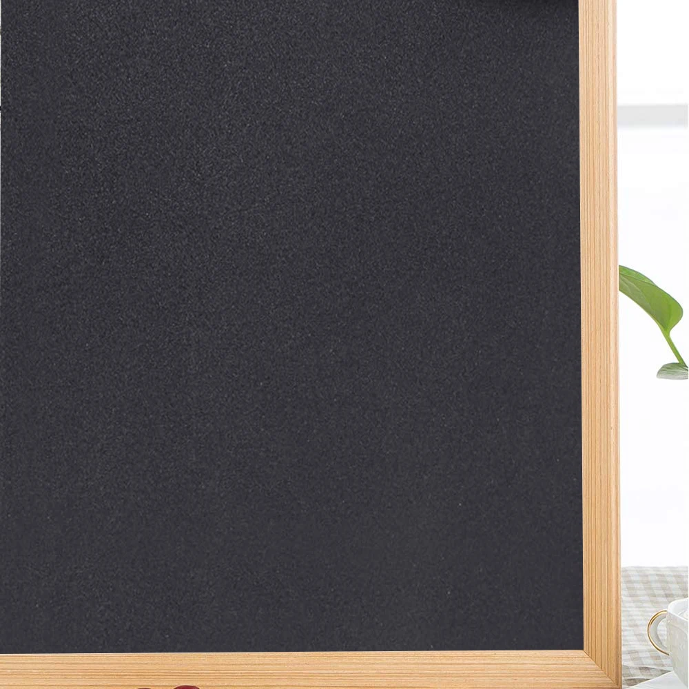 

Funlife Blackout Vinyl Window Film Privacy Window Cling Dark Window Tinting Film Non-Adhesive Window Sticker Light Blocking