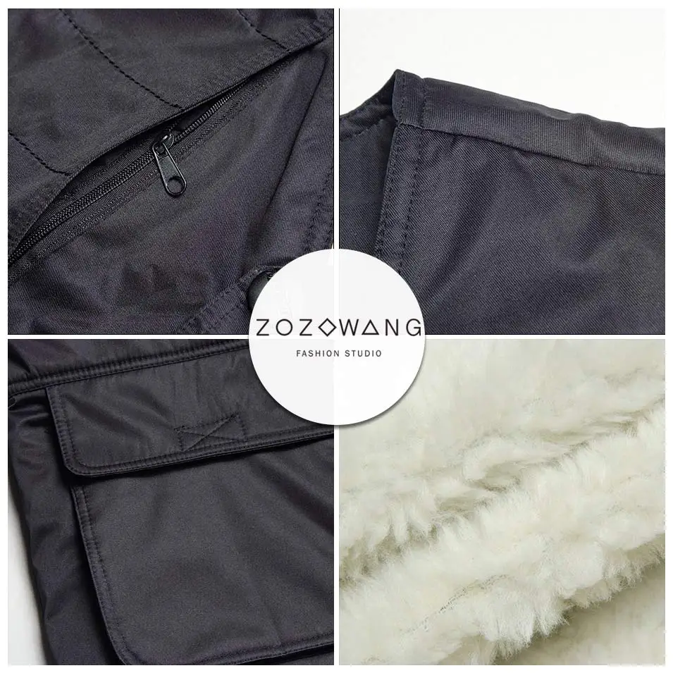 Zozowang new casual keep warm brushed winter V-Neck Single Breasted vest men plus size 3XL loose autumn winter waist coat men Zozowang new casual keep warm brushed winter V-Neck Single Breasted vest men plus size 3XL loose autumn winter waist coat men