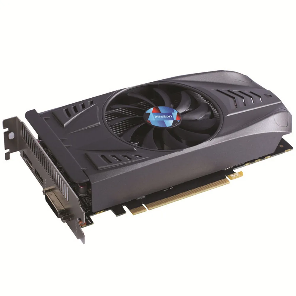 

GeForce GTX 1050Ti GPU 4GB GDDR5 128bit Gaming Desktop Computer PC Video Graphics Cards Support PCI-E X16 3.0 TI