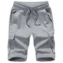 Большие размеры M-4XL мужские хлопковые шорты летние мужские шорты для отдыха прямые свободные модные мужские шорты