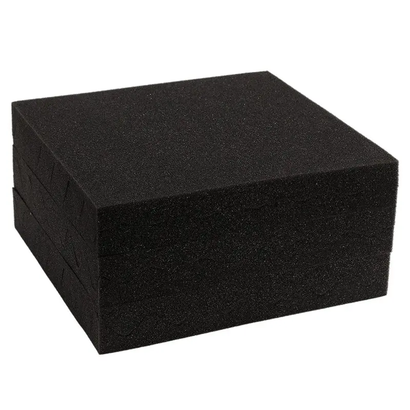 Промо акция! 6 шт. 30X30X4CM звукоизоляция акустическая пена плитка
