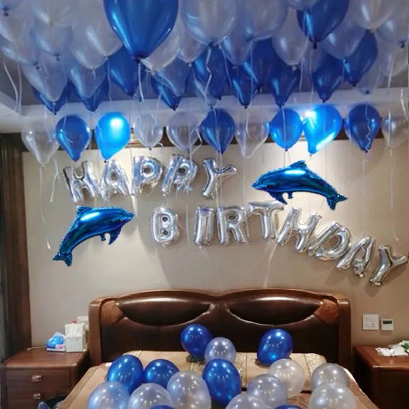 1 Set Bleu Dauphin Ocean Joyeux Anniversaire Lettre Ballons Bebe Enfants Anniversaire Couple Fete Decoration Arrangement Fournitures Aliexpress 1 Set Bleu Dauphin Ocean Joyeux Anniversaire Lettre Ballons Bebe Enfants Anniversaire Couple Fete Decoration Arrangement Fournitures Aliexpress