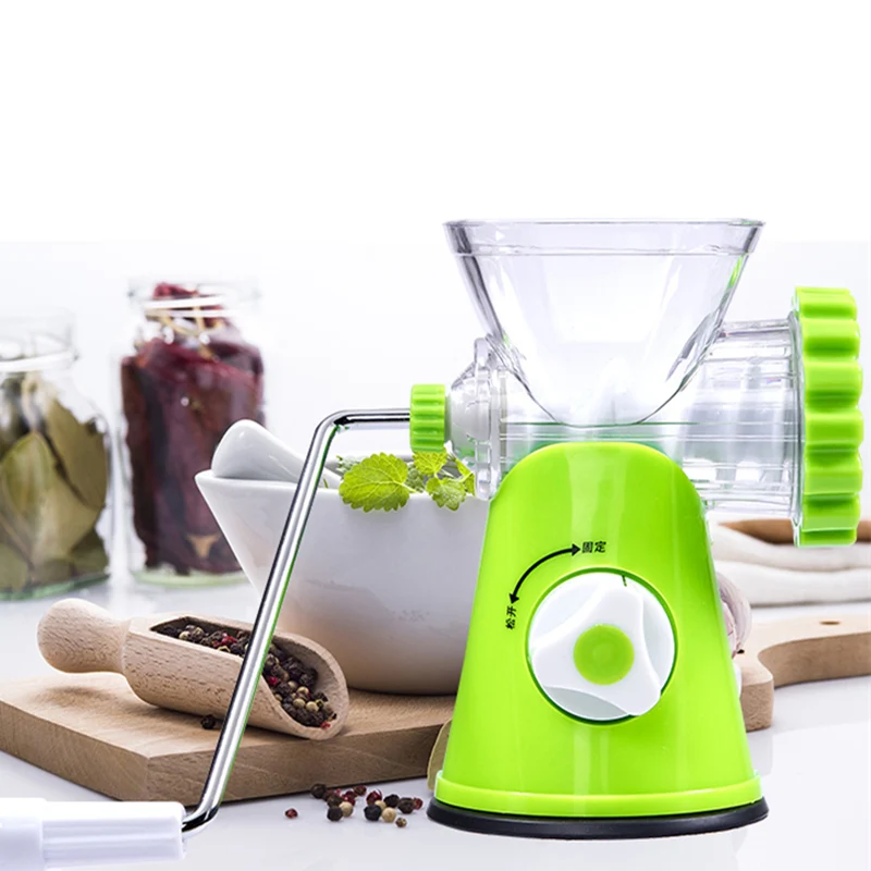 WALFOS High Quality Multifunctional Home Manual Meat Grinder For Mincing Meat/Vegetable/Spice Hand-cranked Meat Mincer Sausage