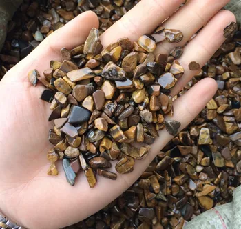 

7--9mmNatural Yellow Tiger's Eye Stone Stick Mineral Specimen natural stones and minerals 1000g