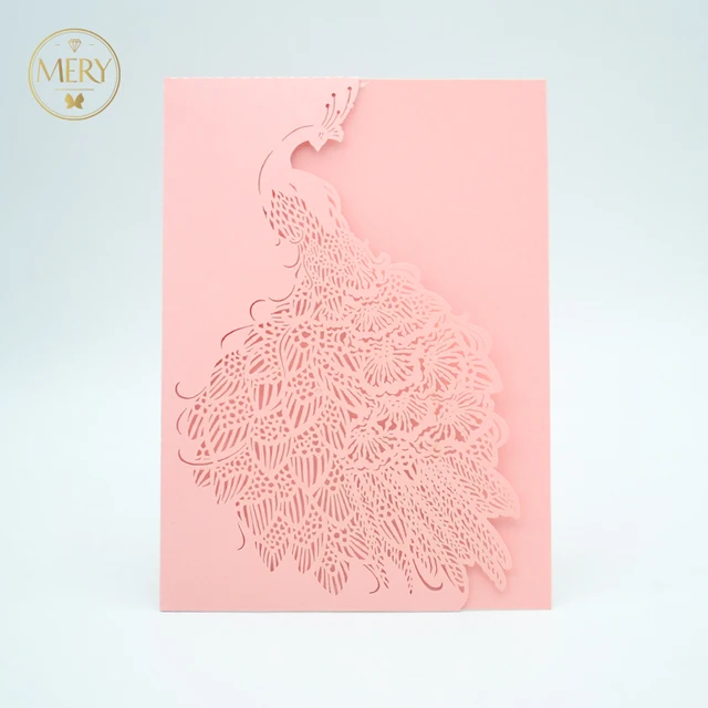 New Product Elegent Quinceanera Invitation Wedding Decoration Cards