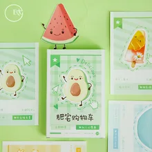 30 шт/1 лот милый жир дом корзина для покупок поздравительные открытки день рождения письмо деловая подарочная карта набор открытки