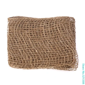 

Newborn Jute Backdrop Blanket Baby Photography Prop Chunky Burlap Layer Net