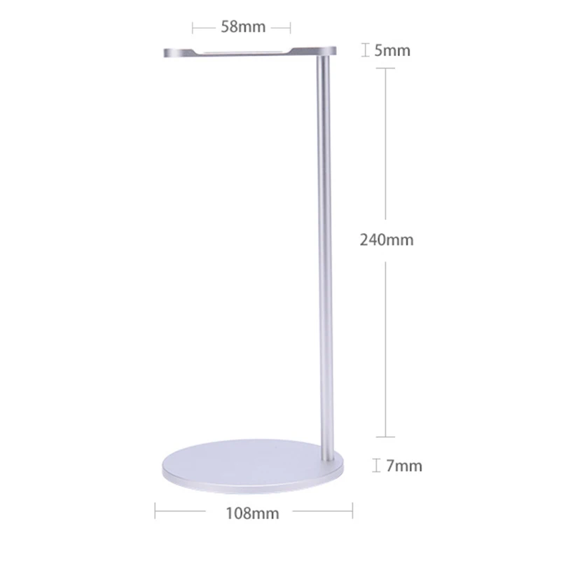 Алюминий стойка держатель для наушников держатель наушников Дисплей полки стойка для наушников