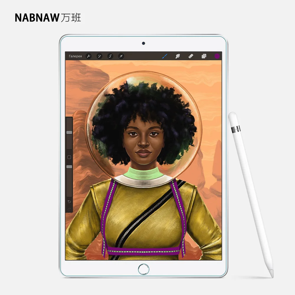 Ультрапрозрачное закаленное стекло NABNAW 9 7 дюйма для iPad 6 5 4 3 ipad air 2 9H защита экрана