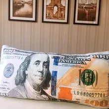 60 см забавная плюшевая подушка мягкая подушка имитация фунт долл. доллар USD EUR деньги подушка для дивана кровать подушка домашний Декор подарок