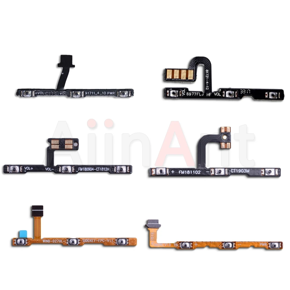 

Aiinant Volume on off Button Power Flex Cable For Meizu M2 M3 M3s M5 M5s M6 Note M 2 3 5 6 U10 U20 Power Flex Phone Parts