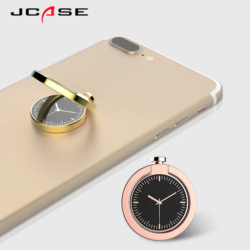 

JCASE Magnet Phone Finger Ring Holder Stand 360 Degree Metal for Huawei iPhone 7 6 Plus Magnetic GPS Car Holder Tablet Bracket