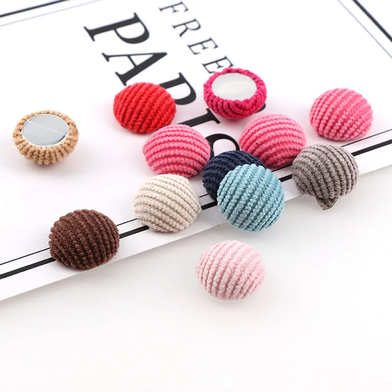 50 шт. 15 мм вельветовые декоративные пуговицы кабошоны|buttons handmade|button flatbackdecorative buttons