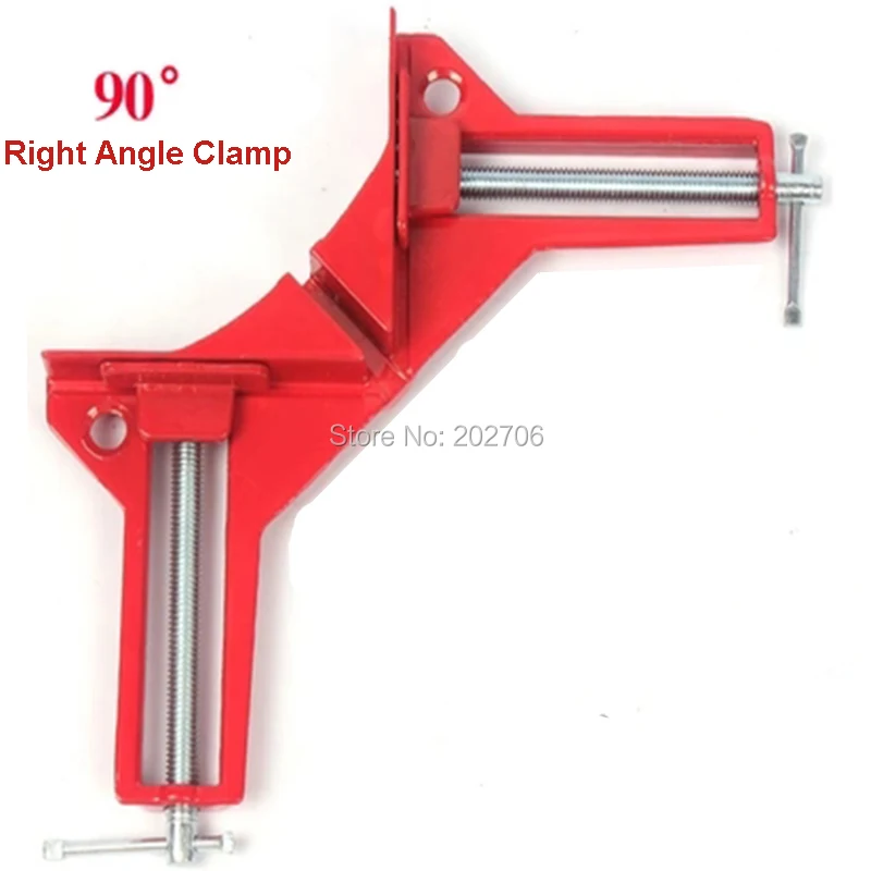 

90 degree Right Angle Clamp 100MM Mitre Clamps Corner Clamp Picture Holder 4 inch Aluminum Right-angle Clamp