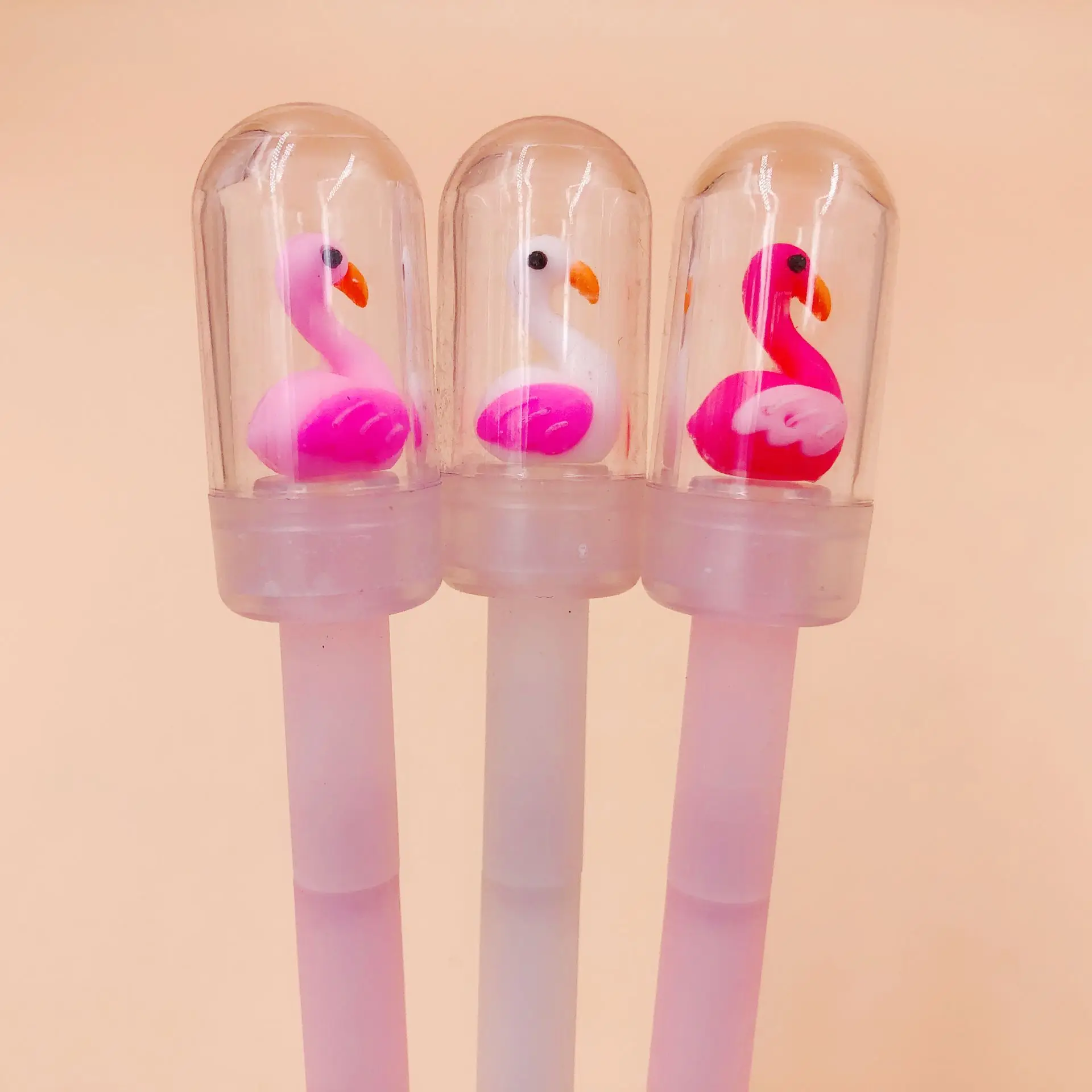 

1 Piece Creative Cute Pen Kawaii Outer Space Flamingo Gel Pen Handles Stationery Gift Novel Styling Office School Supply
