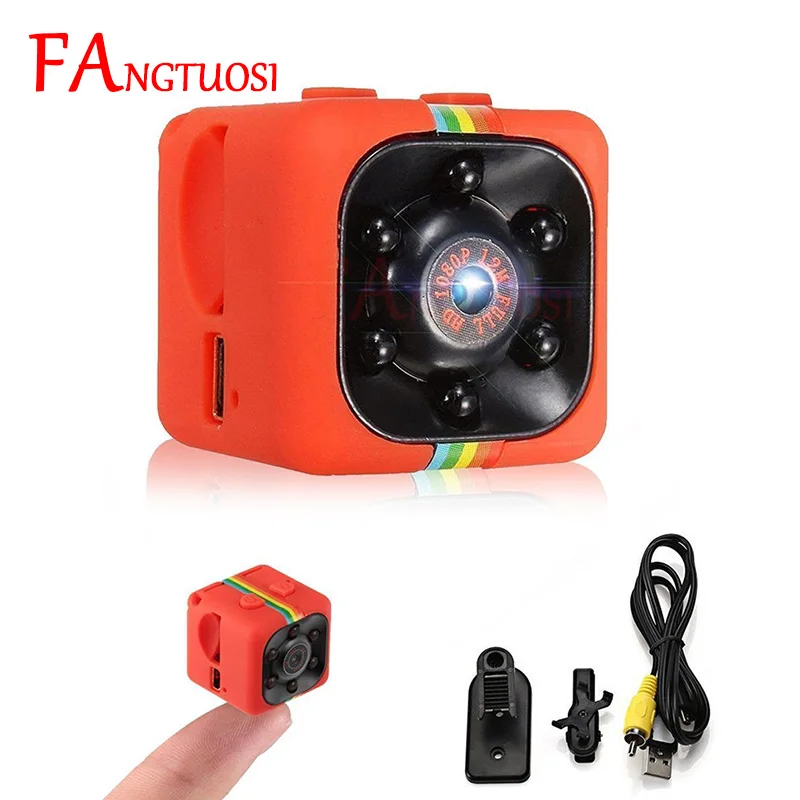 

SQ11 HD 1080P Mini Camcorder Mini Camera CMOS Infrared Night Vision Monitor Concealed small Camera DV Video Recorder SQ 11