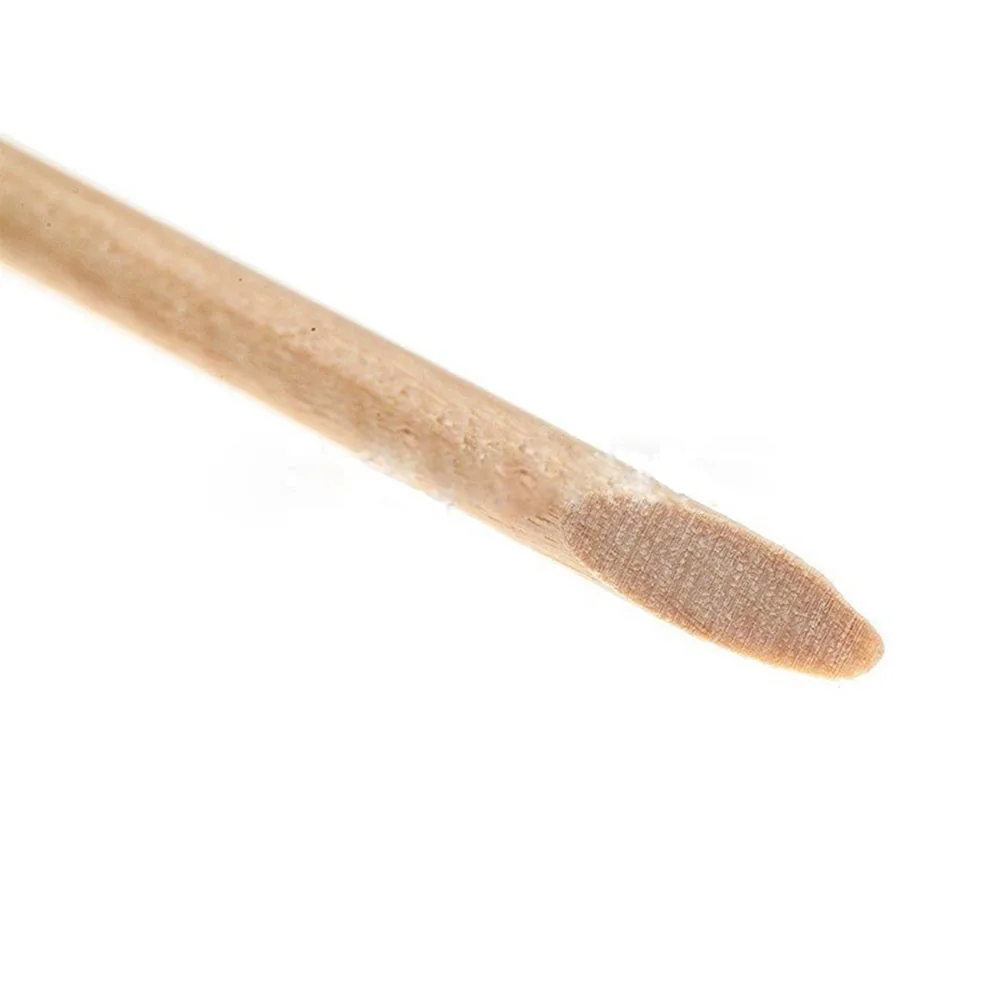 

100Pcs Portable Wooden Orange Wood Stick Cuticle Pusher Nail Art Manicure Care Beauty Pedicure Tool Cuticle Remover