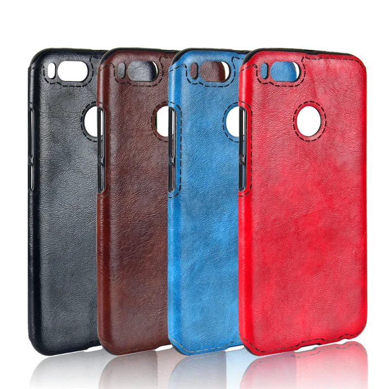 

Xiaomi Mi 5X Mi5X A1 Silicone Case Colored Crazy Horse Silicon TPU+PC Leather Skin Soft Back Cover Case for Xiaomi Mi 5X Mi5X A1