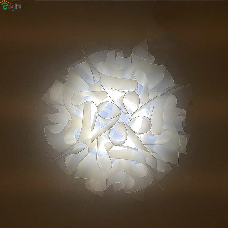 Современный цветочный дизайн, светодиодный потолочный светильник с пультом дистанционного управления, затемненный светодиодный потолочный светильник для спальни, гостиной, потолочный светильник, светильники