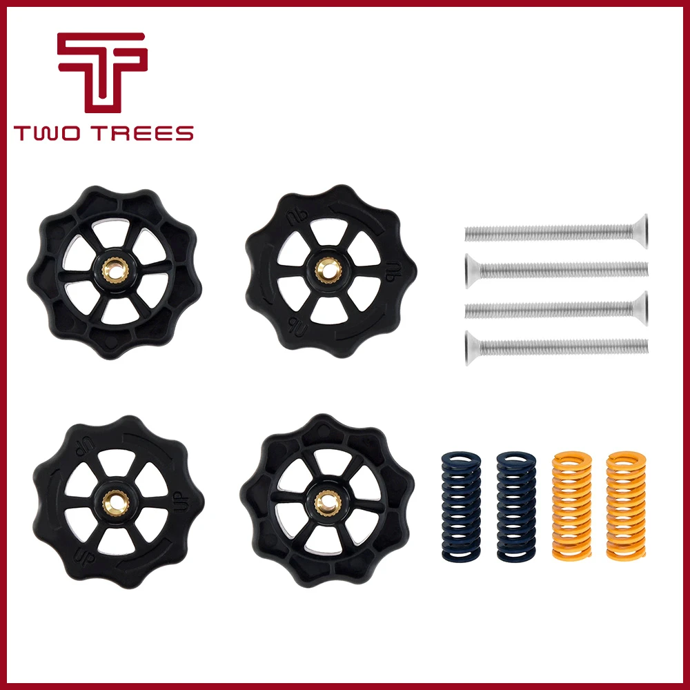 4pcs replacement Big Hand Twist Auto Leveling Nut Spring