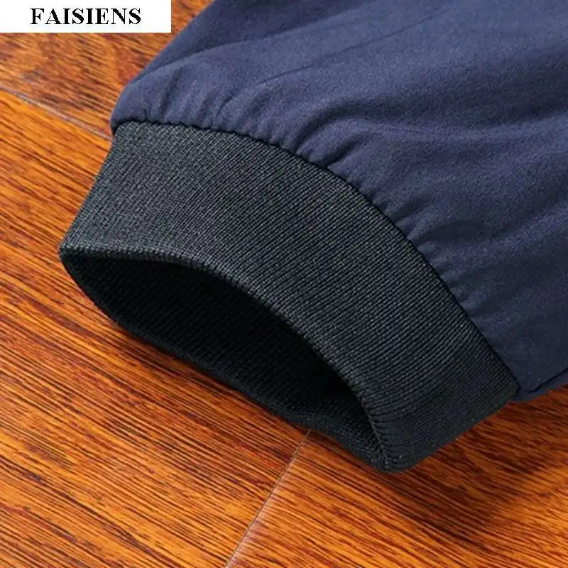 Черные мужские куртки FAISIENS большого размера 8XL 9XL большой 6XL 7XL осенние