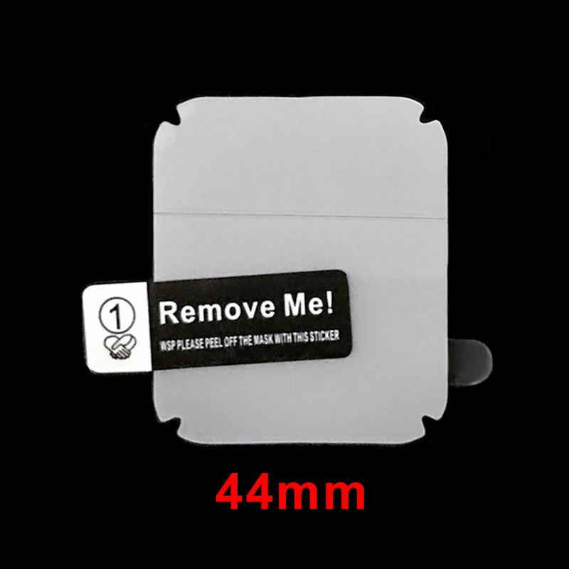9D анти-шок водонепроницаемый полное покрытие Защитная пленка для iWatch 38 мм 42 мм 44 мм 40 мм протектор экрана мягкая пленка для Apple Watch 4 - Цвет: 44mm