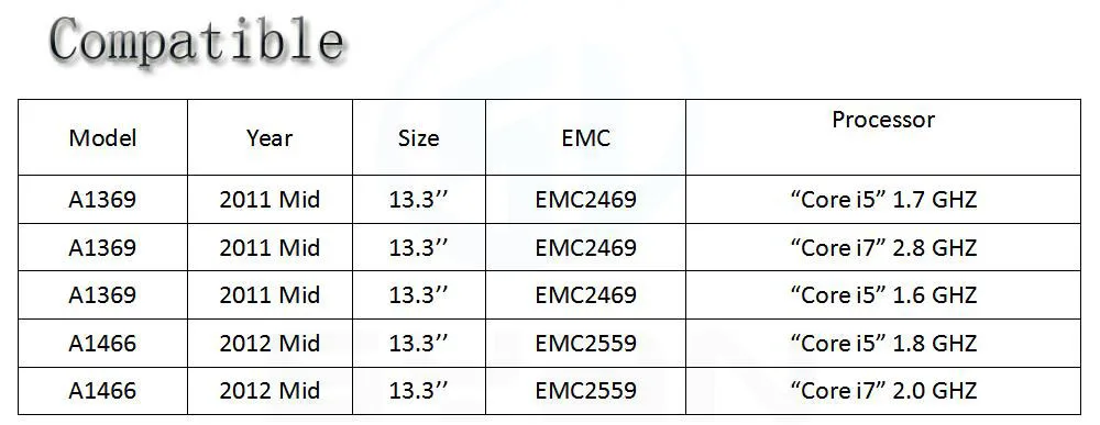 A1405 Батарея для Macbook Air 13,3 ''ноутбук A1369 A1466 Батарея MC504 MC504 MC965 MC966 MD231 MD232 2011-2012 год