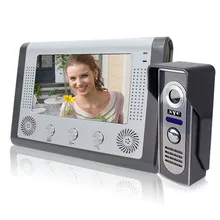 7 дюймов ЖК-дисплей домофон(1 монитор+ 1) гарантия опт и розница