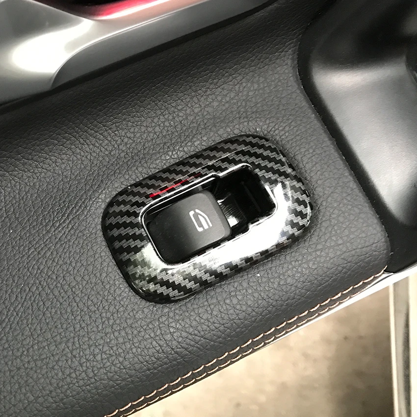 Наклейки на крышку стеклопереключателя для Mercedes Benz A CLA Class W177 C118 A180 A200 A220 CLA200 CLA220