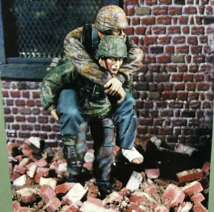 1/35 каучуковая фигурка модель комплект Unassambled Неокрашенная 568