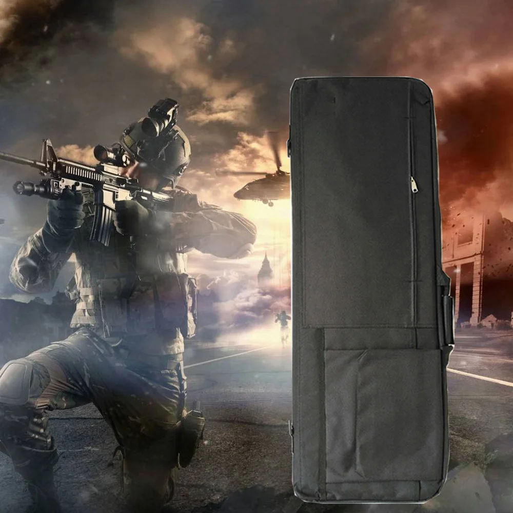 

Outdoor Sport Tactical Airsoft Rifle Gun Case 85cm / 100cm Hunting Bags Gun Carry Shoulder Pouch Army Military Protective Bag
