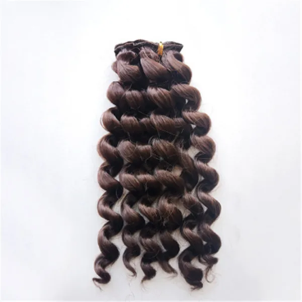 1pcs 20*100cm Screw Curly Hair Extensions for All Dolls DIY Hair Wigs Heat Resistant Fiber Hair Wefts 10