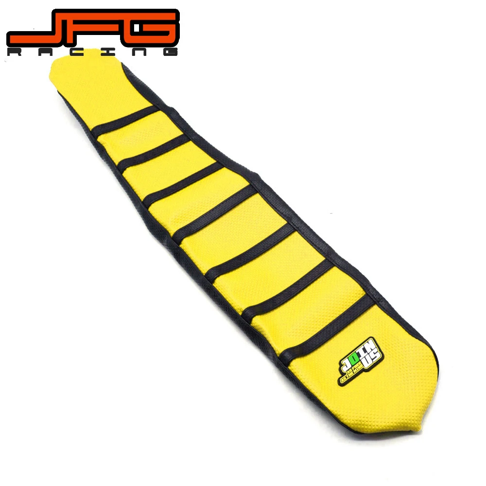 JFG новые золотые Pro ребристые мягкие чехлы для сидений SUZUKI RMZ 250 RMZ250 2010 2011 2012 2013 2014